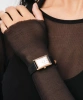 ZEGAREK DAMSKI DANIEL WELLINGTON Bound Black Crocodile Rose Gold  DW00100693 + BOX