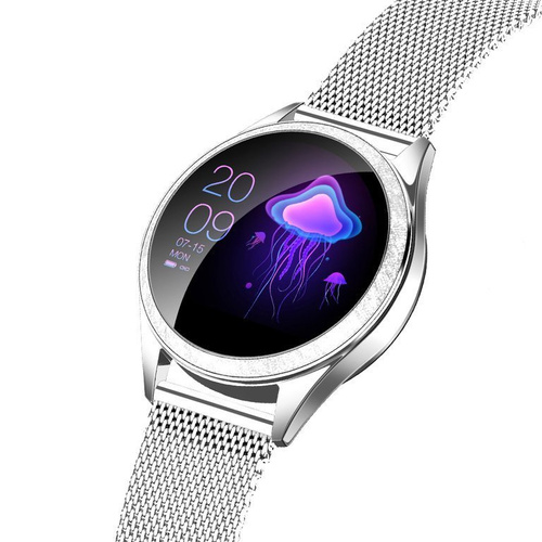 SMARTWATCH G. Rossi G.RSWBF2-3C1-2 silver/black + dodatkowy PASEK (sg002b)