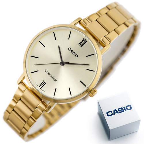 ZEGAREK DAMSKI CASIO LTP-VT01G-9B + BOX (zd613h)