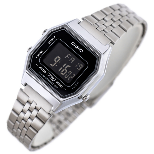ZEGAREK DAMSKI CASIO LA680WA-1B  VINTAGE + BOX