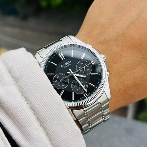 ZEGAREK MĘSKI CASIO MTP-1375D-1AVDF (zd112b) + BOX