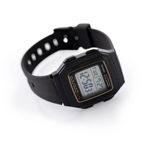 ZEGAREK MĘSKI CASIO F-201WA-9A (zd164a) - KLASYKA + BOX