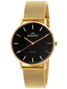 ZEGAREK DAMSKI BISSET BSBF33 (zb579i) - SZAFIROWE SZKŁO