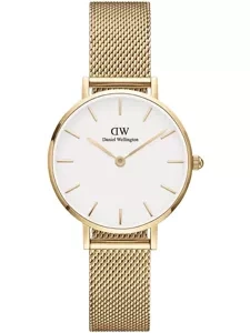 ZEGAREK DAMSKI DANIEL WELLINGTON DW00100350  - Petite Evergold 28mm