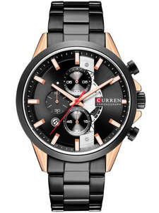 ZEGAREK MĘSKI CURREN 8325 (zc021b) - CHRONOGRAF