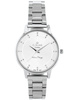 ZEGAREK G. ROSSI - C11715B-3C1 (zg777a) silver + BOX