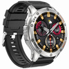 SMARTWATCH MĘSKI GRAVITY GT24-4 - LATARKA, DODATKOWY PASEK  (sg033d)