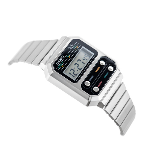 ZEGAREK UNISEX CASIO VINTAGE A100WE-1AEF (zd167a) + BOX