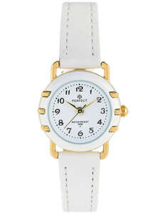 ZEGAREK KOMUNIJNY DZIECIĘCY PERFECT LP033-02  biały + BOX