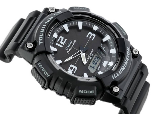 ZEGAREK MĘSKI CASIO AQ-S810W 1AV (zd044h) - SOLAR POWERED + BOX