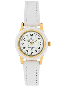 ZEGAREK KOMUNIJNY DZIECIĘCY  PERFECT LP195-03 biały + BOX