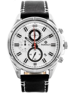 ZEGAREK MĘSKI PERFECT CH03L - CHRONOGRAF (zp352a) + BOX