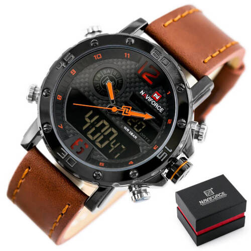 ZEGAREK MĘSKI NAVIFORCE - NF9134 (zn075e) + BOX