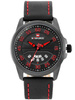 ZEGAREK MĘSKI NAVIFORCE - NF9124 (zn055e) + BOX - black/red